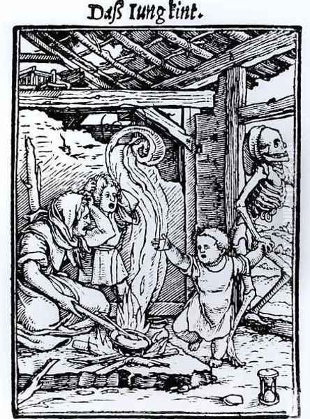 Death Taking a Child - view 1