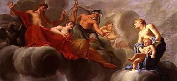 Venus Presenting Cupid to Jupiter - view 1