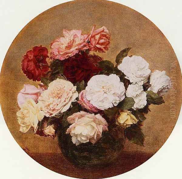 A Large Bouquet of Roses - view 1
