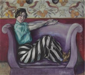 Untitled (portrait Of Miss Davis) by Alfredo Guttero