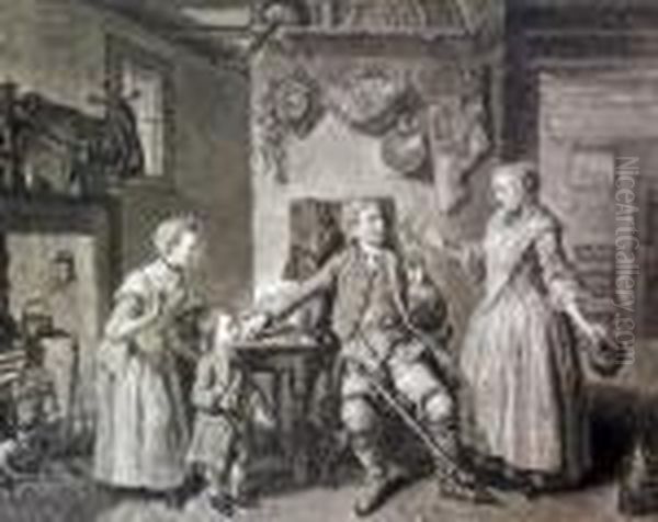 Mr Garrick In The Farmer's Return - view 1