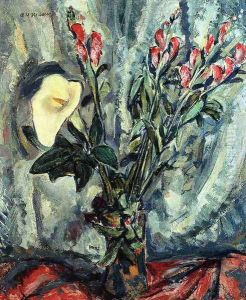 Floral Still Life with Calla Lily by Alfred Henry Maurer
