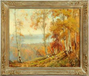 Fall Landscape by Robert Hamilton