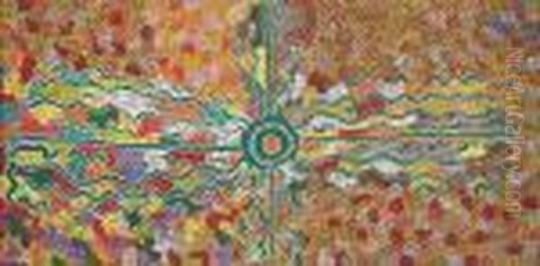 Jajutuma Jukurrpa (caterpillar Dreaming) - view 1
