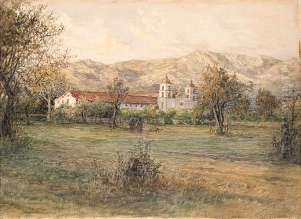 Santa Barbara Mission - view 1