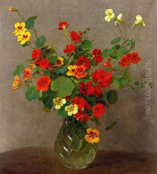 Nasturtiums - view 1