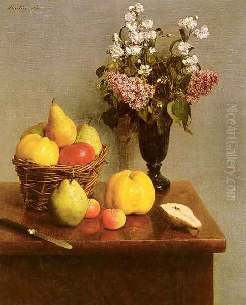 Still Life With Flowers And Fruit - view 1
