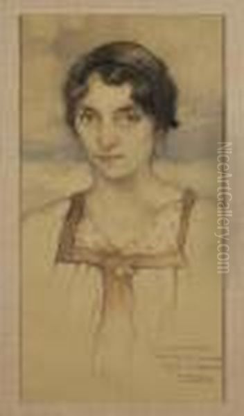 Retrato De La Esposa De Carlos Gonzalez Pena - view 1
