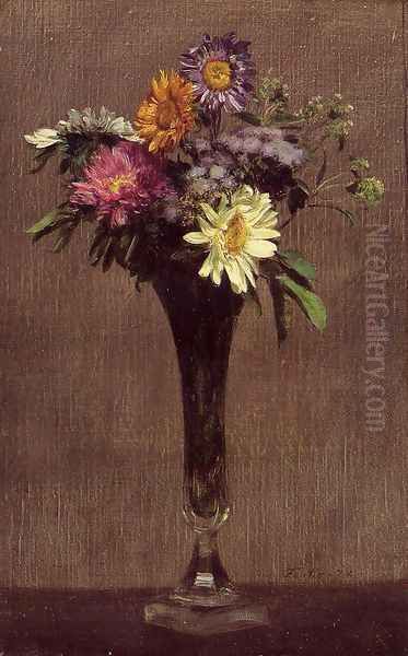 Daisies and Dahlias - view 1