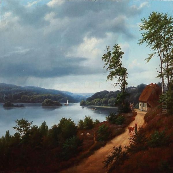 Landscape With A View Of The Silkeborg Lakes - view 1