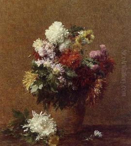 Large Bouquet of Chrysanthemums