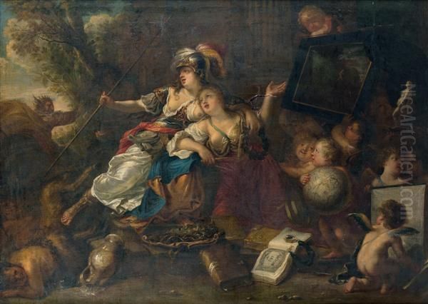Allegorie De La Connaissance - view 1