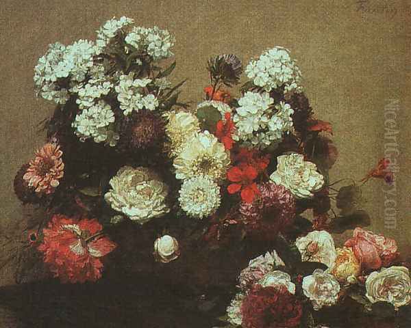 Still Life with Flowers 1881 - view 1