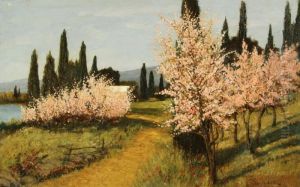 Trees In Bloom, Crimea
