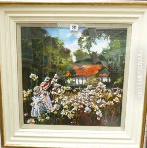 Children Among Flowers by Sharyn Jennings