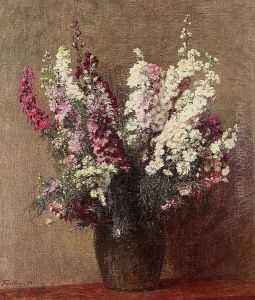 Pieds d'Allouette by Ignace Henri Jean Fantin-Latour