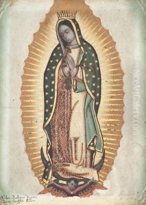 Virgen De Guadalupe by Nicolas Rodriguez Juarez