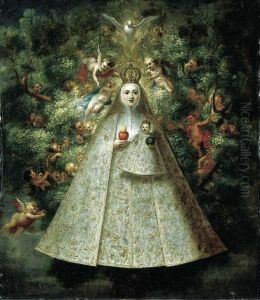Nuestra Senora De La Encina by Nicolas Rodriguez Juarez