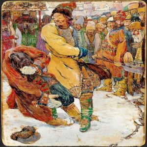 The Song Of The Merchant Kalashnikov by Dimitri Kardovsky