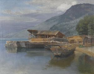 Rigi Bei Vitznau Am Vierwaldstattersee by Josef Clemens Keller
