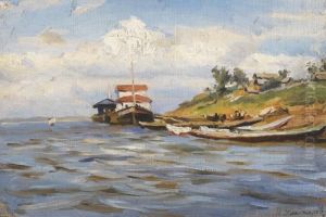 Sunny Day On The Volga