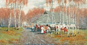 Scena Przed Karczma