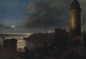 The Bosphorus By Moonlight