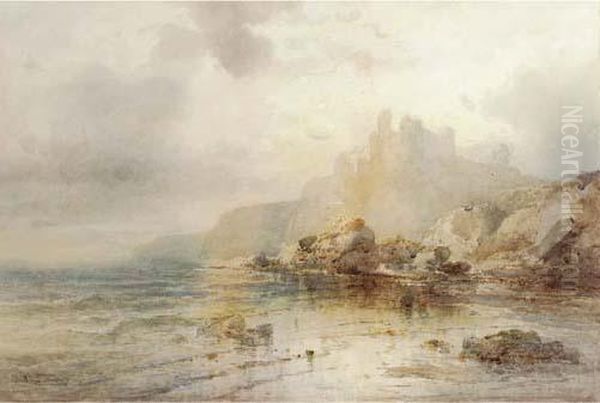 A Castle On The Coast Of Scotland - view 1