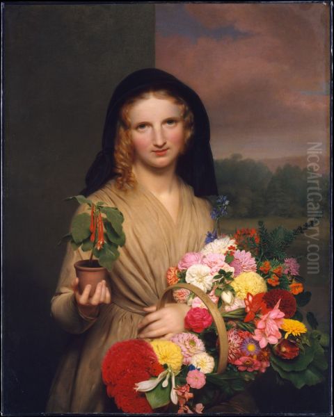 The Flower Girl - view 1
