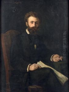 Portrait D'homme by Adolphe Lalyre