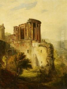 Tivoli, Tempel Der Vesta by Matthew James Lawless
