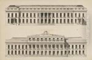 Projet D'un Hotel Particulier, En Rapport Avec L'hotel D'uzes by Claude Nicolas Ledoux