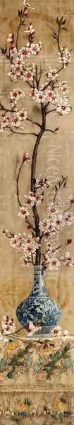 Still Life with Plum Blossoms in an Oriental Vase - view 1