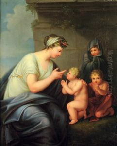 Mere Et Ses Trois Enfants Mere Et Ses Trois Enfants