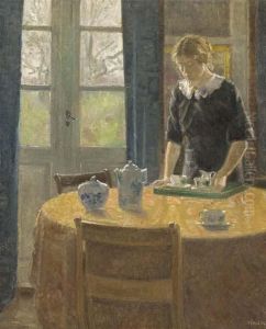 Clearing Away After Tea