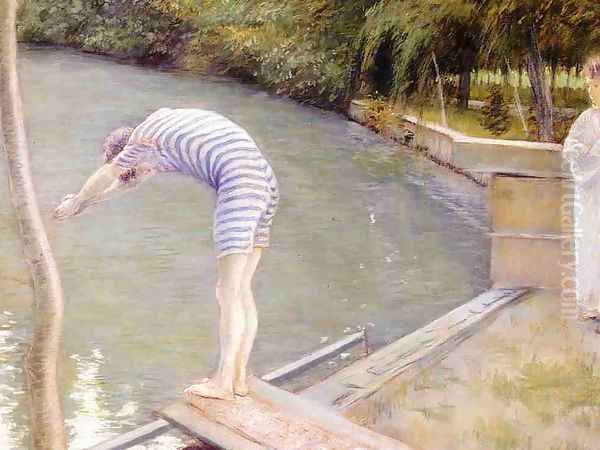 Bathers Banks Of The Yerres - view 1