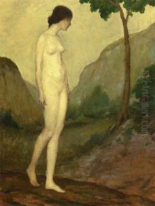 Nude in Landscape by Arthur Bowen Davies