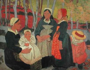 Bretons in the Forest of Huelgoat, 1893