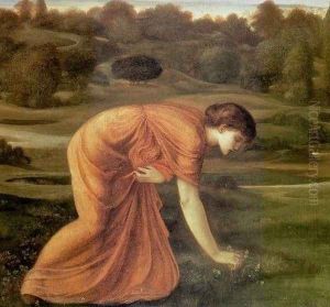 The March Marigold by Sir Edward Coley Burne-Jones