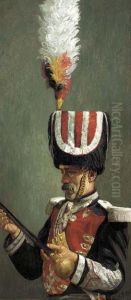 The Leader Of A Military Marching Band