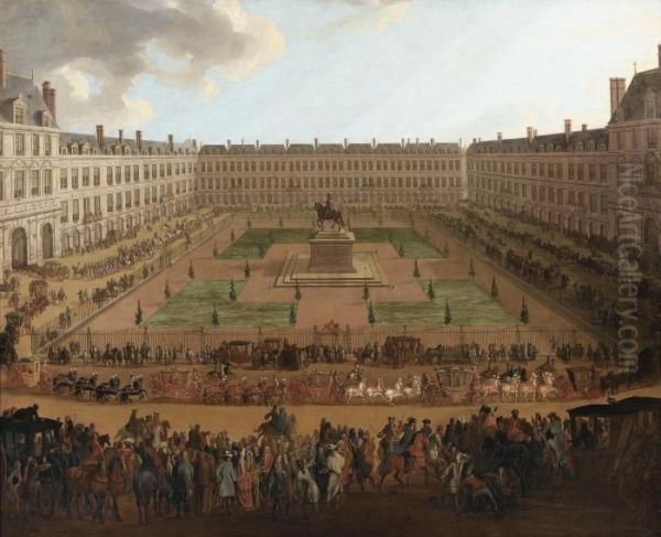 L'arrivee A Paris, Place Royale - view 1