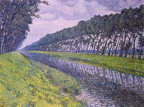 Canal in Flanders - view 1