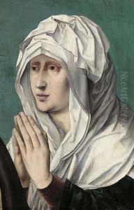 The Mater Dolorosa: A Fragment by Master Of Saint Lawrence