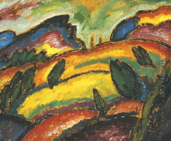 Hills (Hugel) - view 1