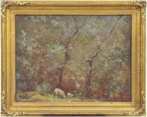 Grazing Sheep by Louis Mccubbin