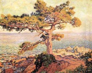 Pine by the Mediterranean Sea by Theo van Rysselberghe