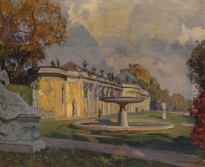 View Of Sanssouci by Ivan G. Miasoedov