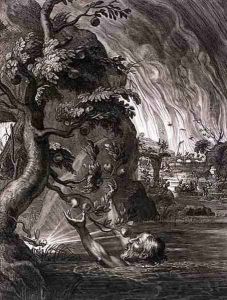 Tantalus Torment, 1731 by Bernard Picart