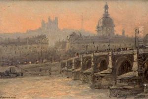 Pont De La Guillotiere by Joachim Miro