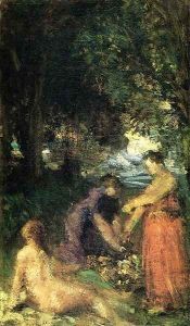 Bathers I by Ignace Henri Jean Fantin-Latour